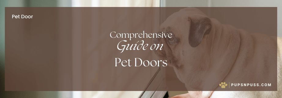 comprehensive guide on pet door